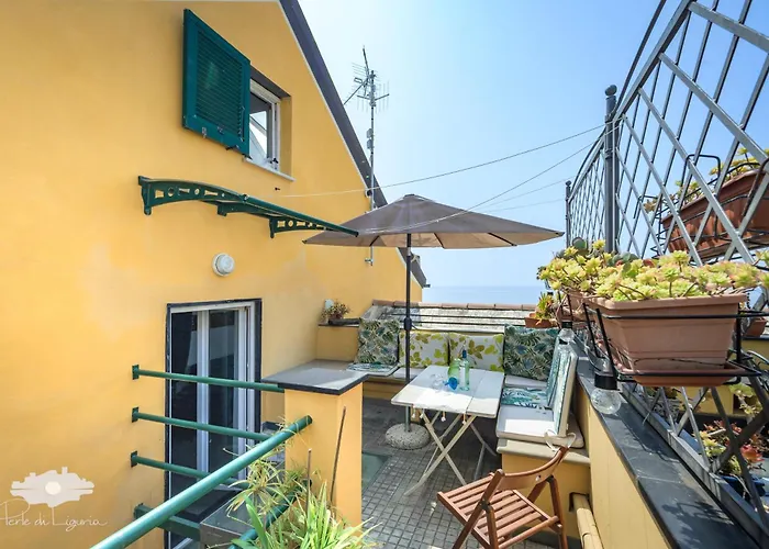 アパート La Terrazzina Sul Mare ボリアスコ
